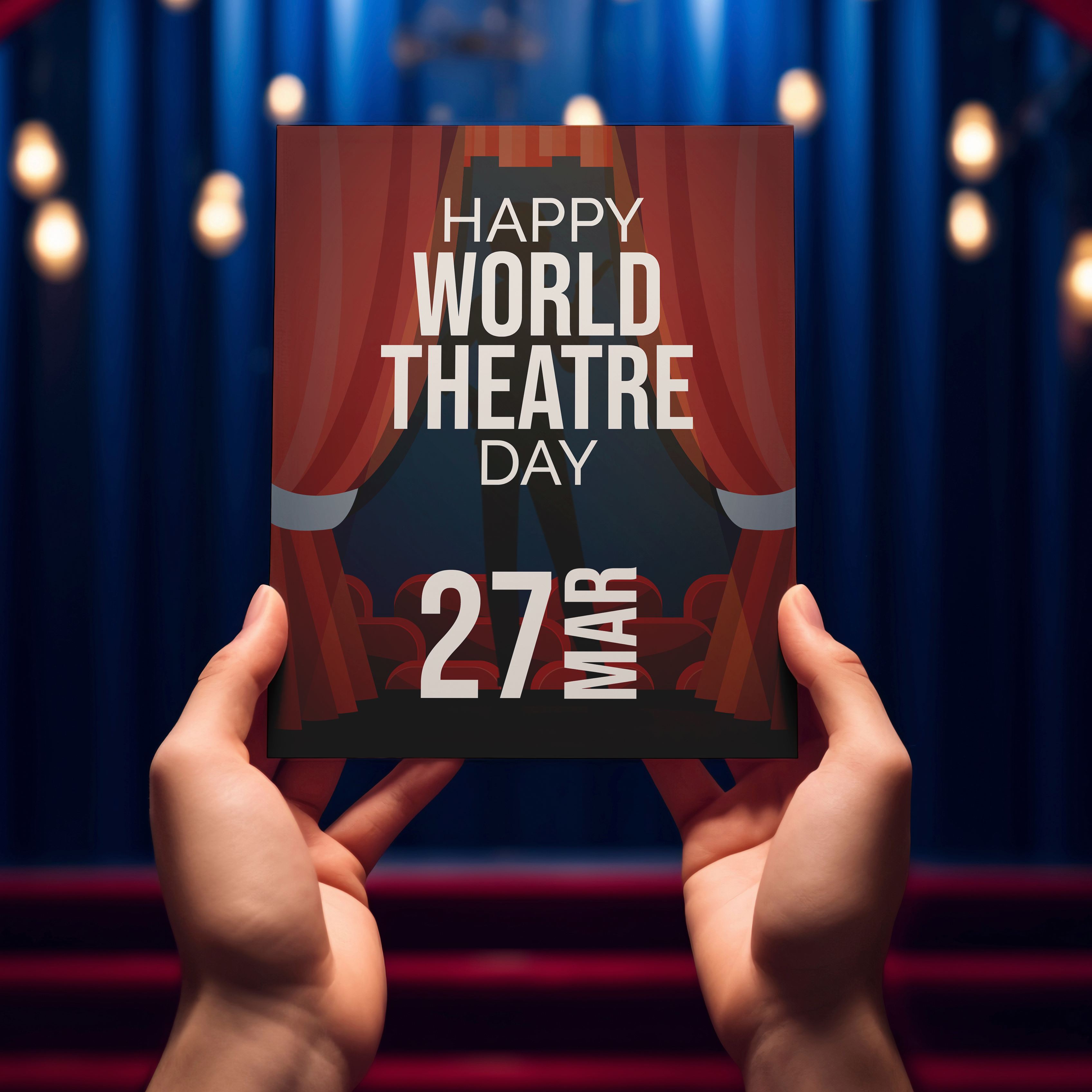 Happy World Theatre Day from York Musical Theatre Company!