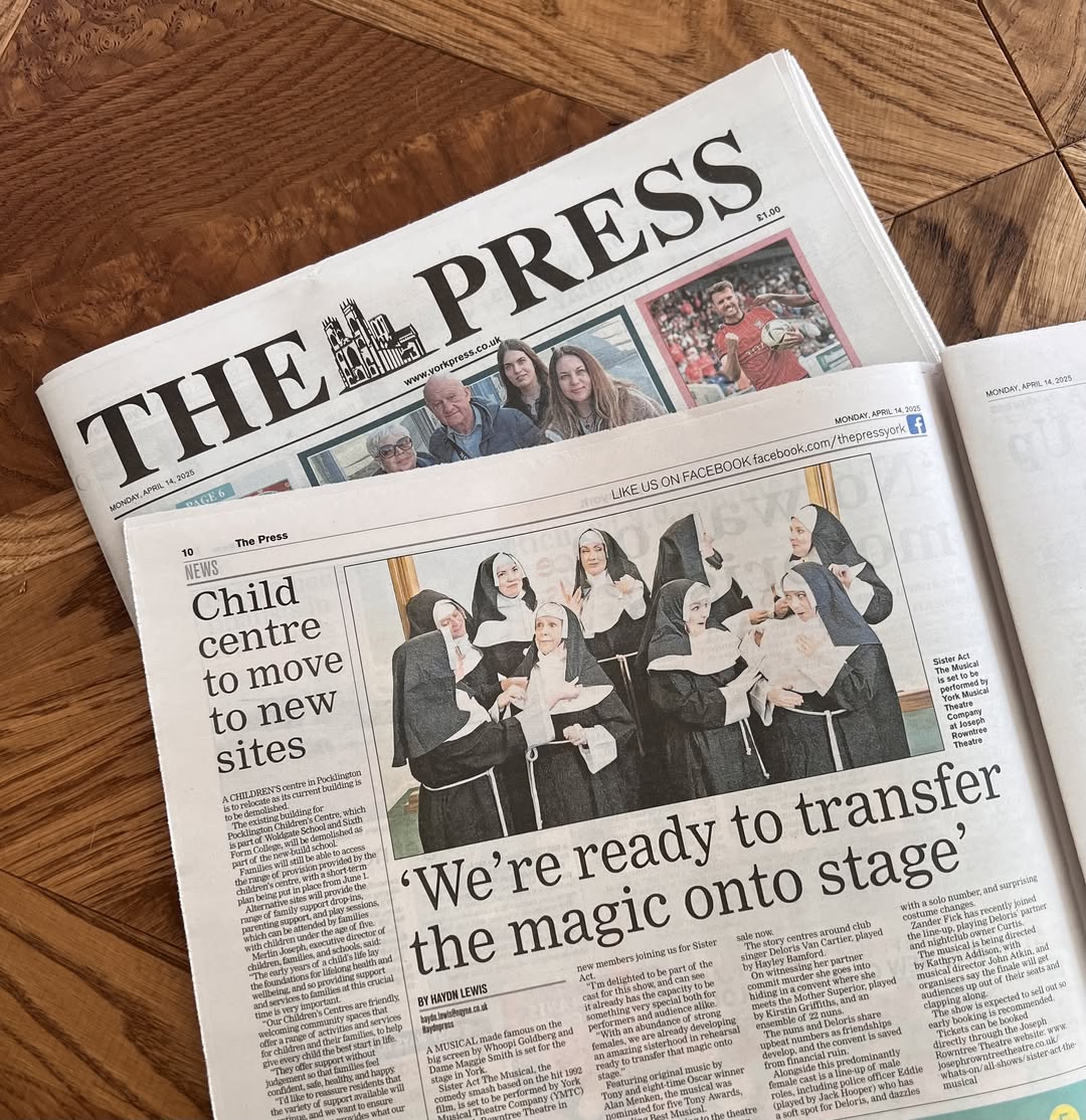 Divine Vibes Incoming – Sister Act Hits the Headlines!