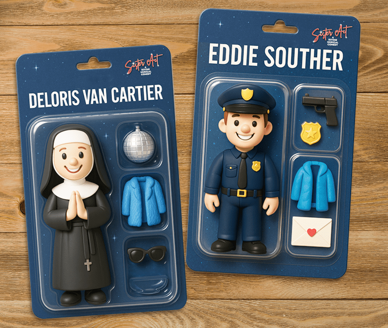 FROM STAGE TO DOLL: MEET DELORIS & EDDIE IN PLASTIC FORM!