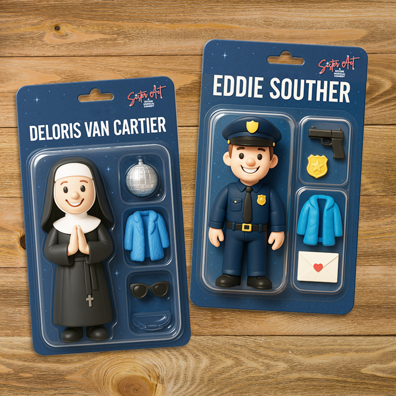 FROM STAGE TO DOLL: MEET DELORIS & EDDIE IN PLASTIC FORM!