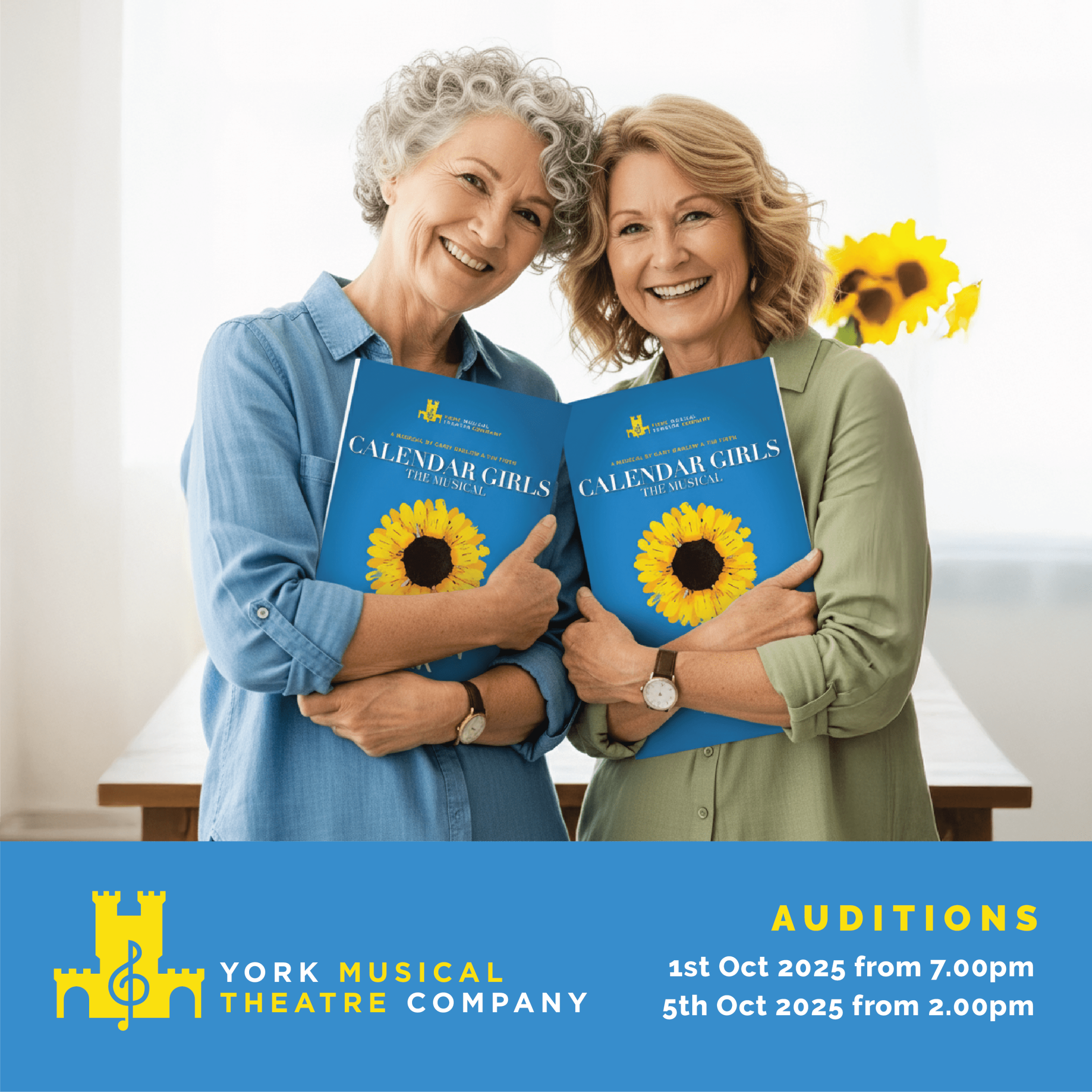 The Countdown to Calendar Girls Auditions is On!